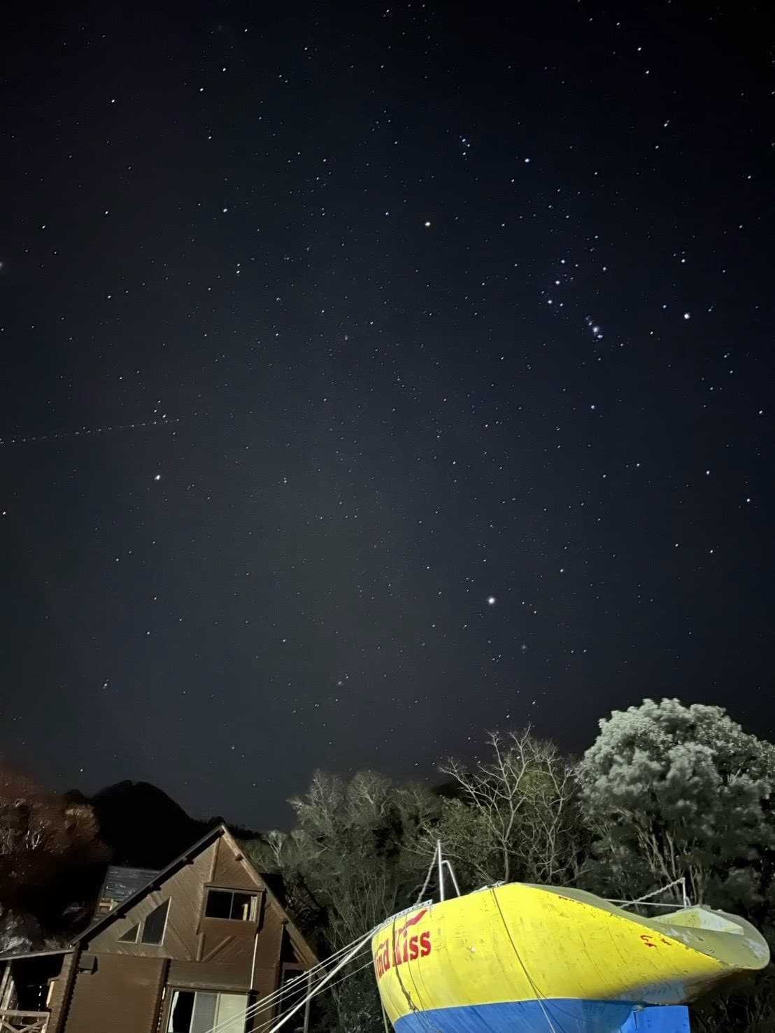 霧島の澄んだ星空